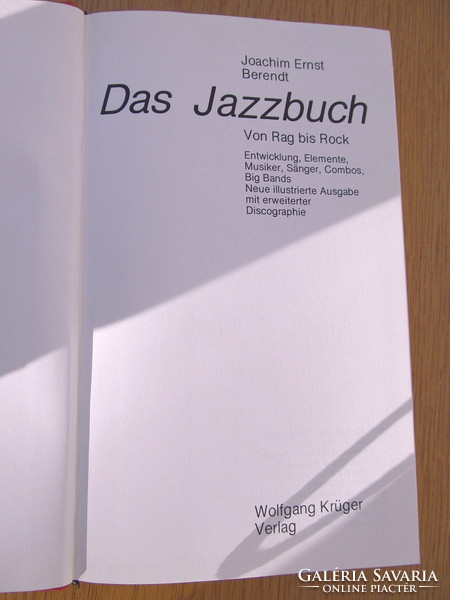 Das Jazz Buch - Von Rag bis Rock : Joachim Ernst Berendt (1976, Jazz)