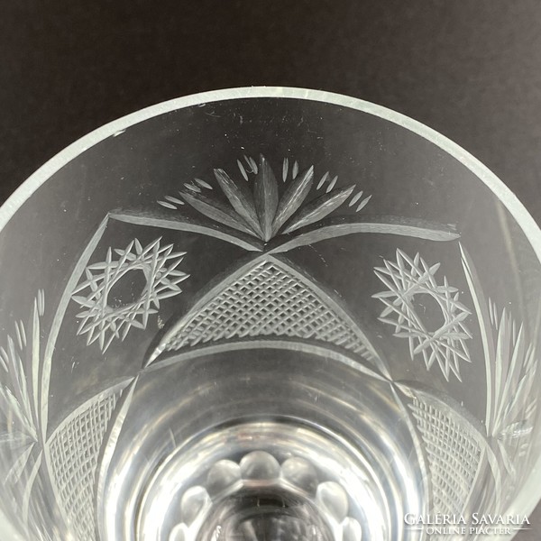 Crystal water glass set