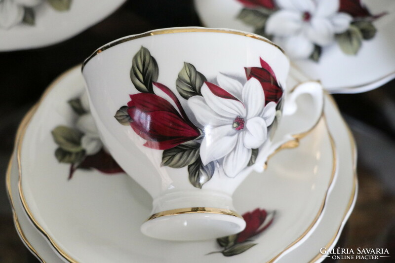 Magnolia flower breakfast set