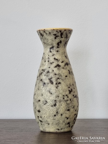 German fat lava ceramic vase