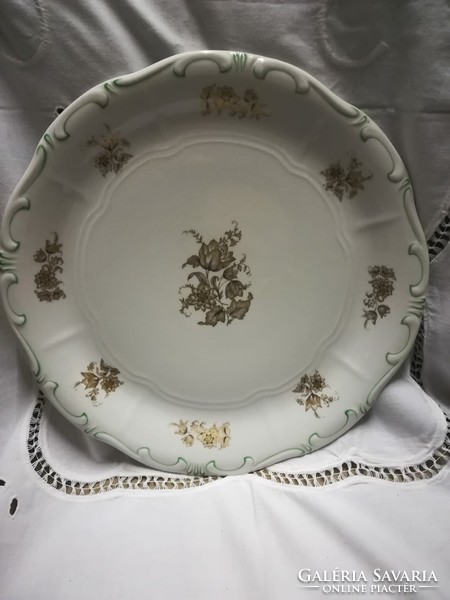 Zsolnay porcelain round serving bowl