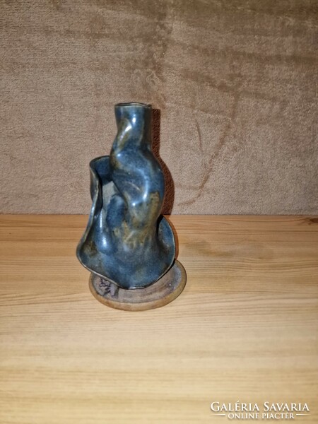 Early clarecraft ceramic candle holder