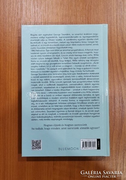 BESTSELLER! GEORGE SAUNDERS: Lincoln és a bardo / ÚJ!