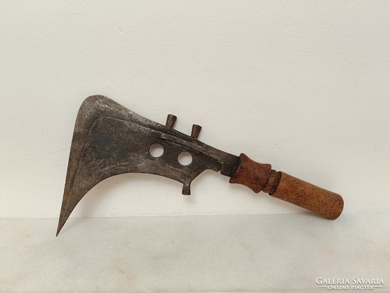 Antique African Maasai 3-edged knife dagger African weapon 916 8492