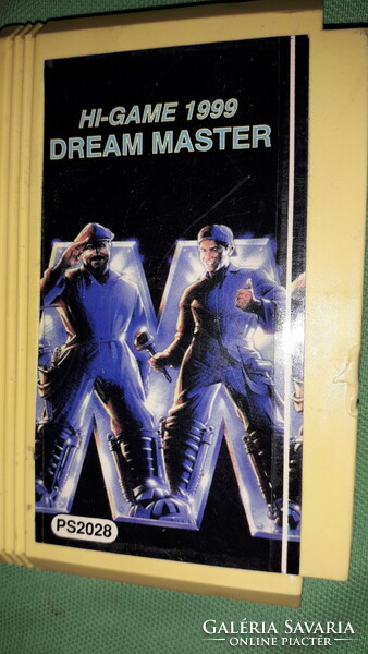 Retro yellow cassette nintendo video game - he game dreammaster condition according to the pictures 20.