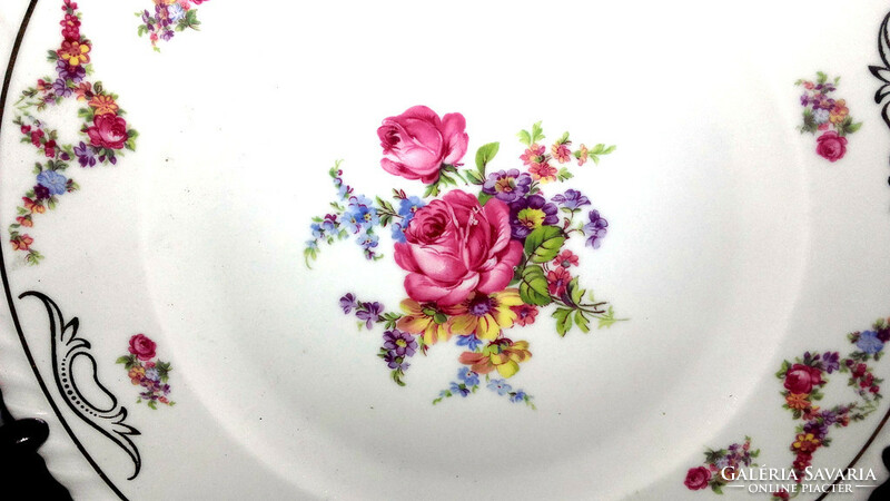 Bavaria pink vintage cake serving plate - 30 cm - art&decoration