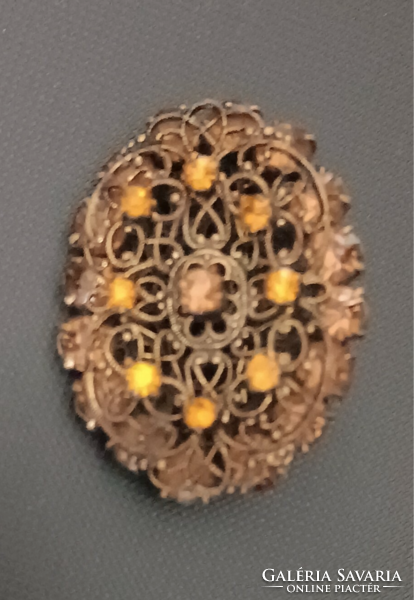 Brooch, gold-plated from the 1900s