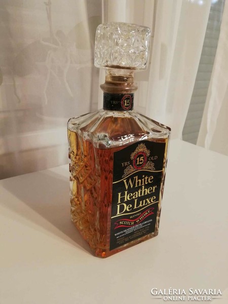 1980-as évekből White Heather de Luxe whisky