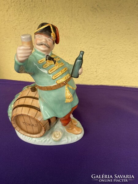 Herend Tokaj wine figure