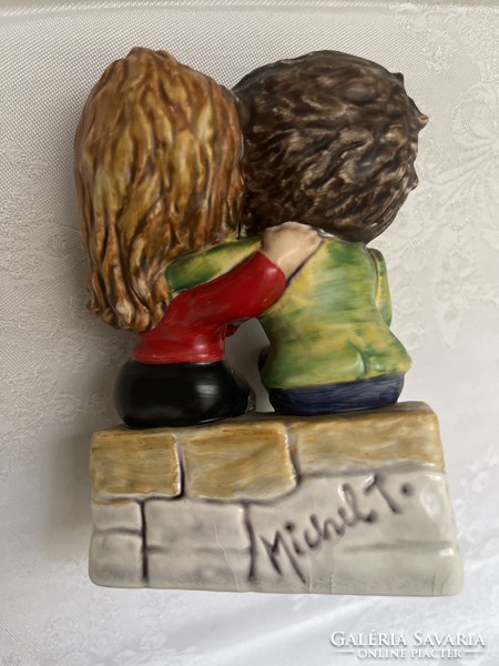 Hummel-Goebel nagyon ritka szépen festett szerelmes pár.