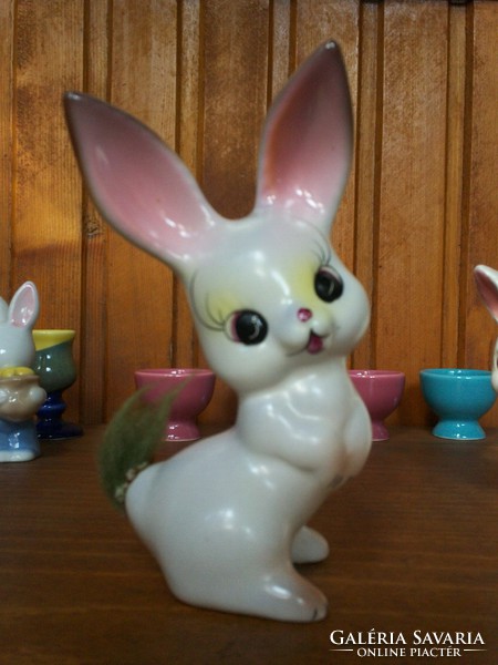 Naughty charming sexy porcelain bunny fur tail showcase condition