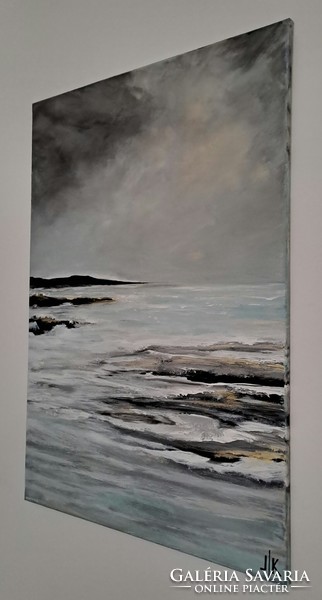 ISLANDS - landscape festmény Kuzma Lilla