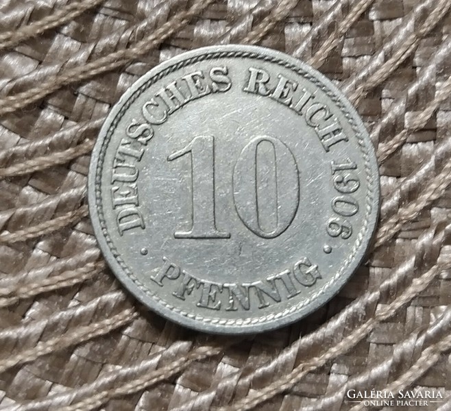 Germany 10 pfennig 1906 a
