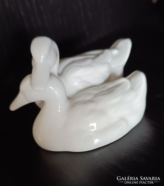 Pair of porcelain ducks from Herend