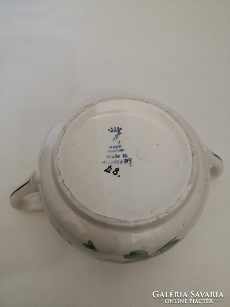 Emil Fischer ceramic sugar bowl