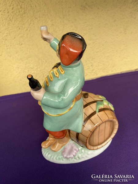 Herend Tokaj wine figure