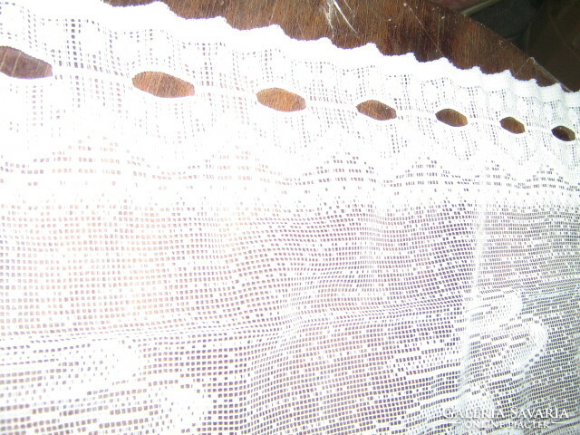 Csodaszép vintage vízimalmos vitrázs függöny