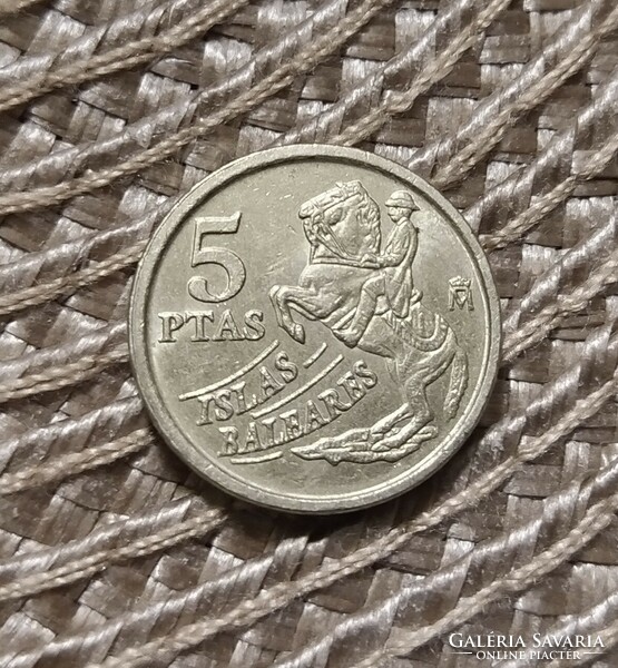 Spain 5 ptas 1989