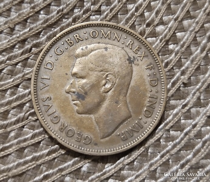 VI. György penny 1938
