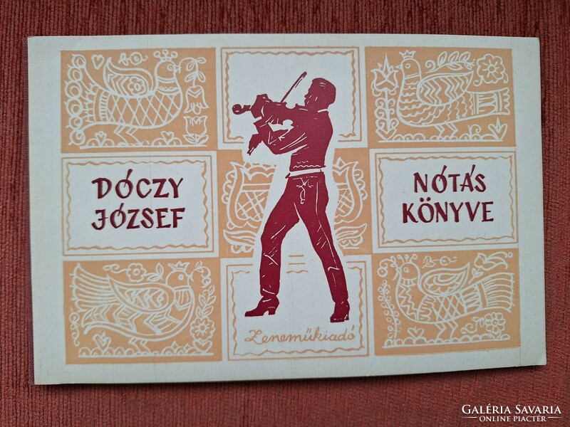 Notation book by József Dóczy 1957. - Sheet music