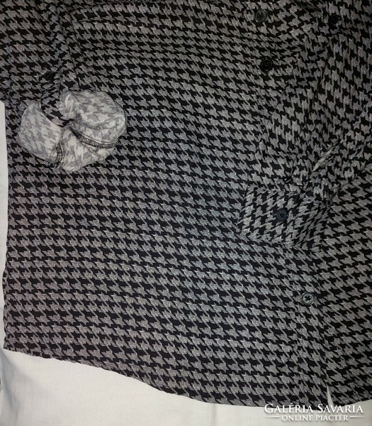 Next houndstooth pattern women's shirt/blouse uk18