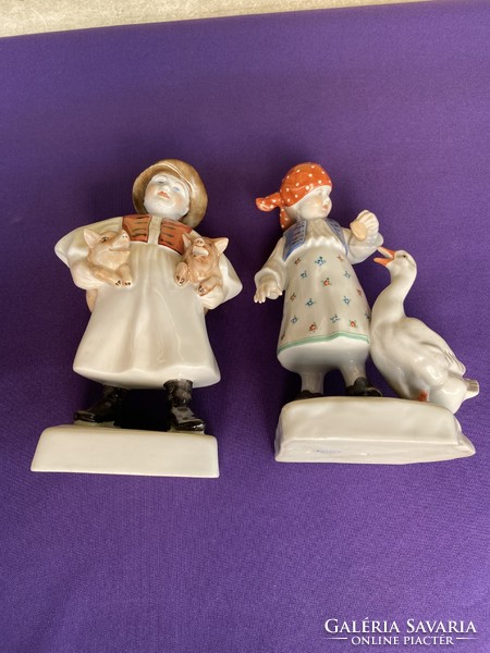 Herend figurines 2 pcs