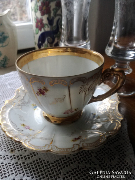 Antique pfeiffer&löwenstein art nouveau tea cup and saucer - art&decoration