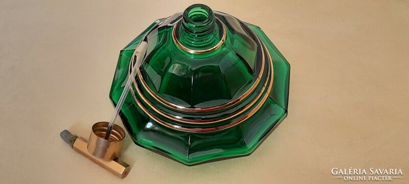 Parfümszóró üveg régi 11x9cm