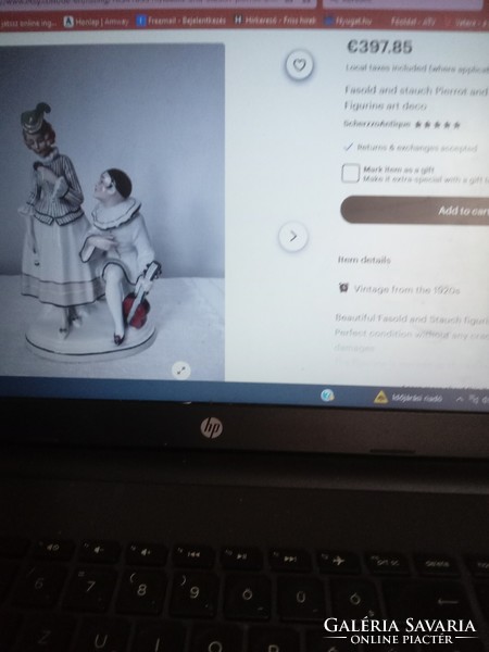 Pierrot&columbine---pierrot! Porcelain figurines!