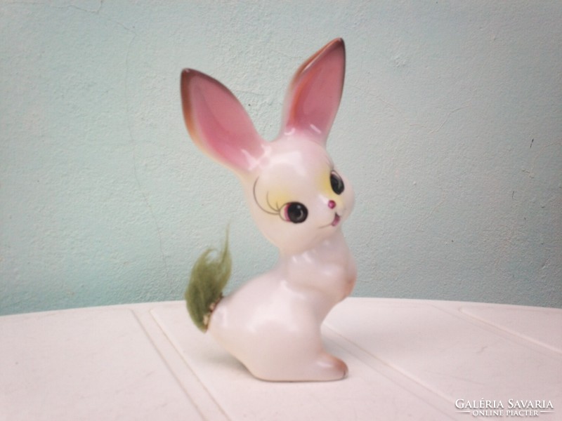 Naughty charming sexy porcelain bunny fur tail showcase condition