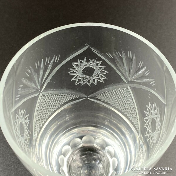 Crystal water glass set