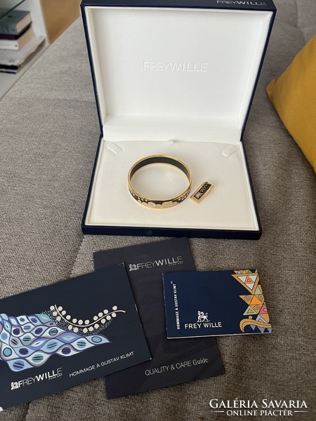 Frey wille freywille klimt nixe collection pendant bracelet