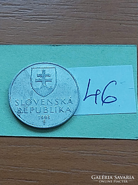 SZLOVÁKIA 50 HALLER 1993 ALU.  46