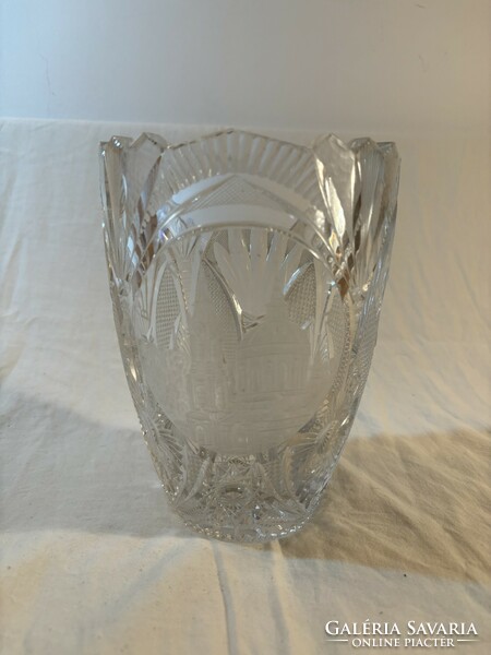 Praha glass vase