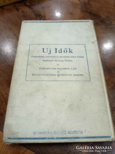 Almanac for the Year 1899, Miksáth Kálmán (ed.) Singer and Wolfner,