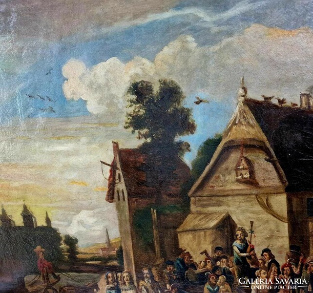 Sok Alakos - Flamand Festmény