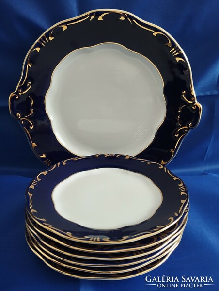 6.Personal Zsolnay pomadour cake set