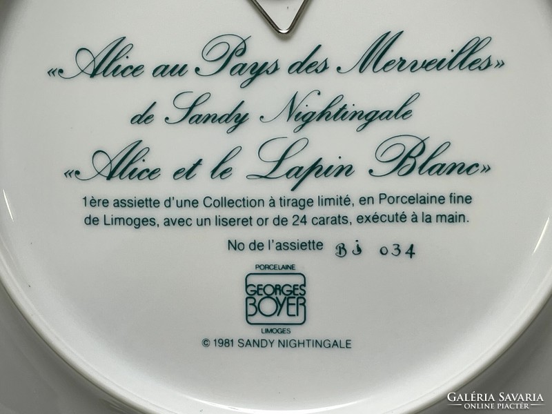 Limoges wall plate 