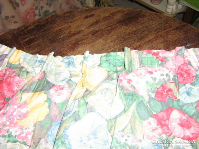 Beautiful spring vintage floral curtain