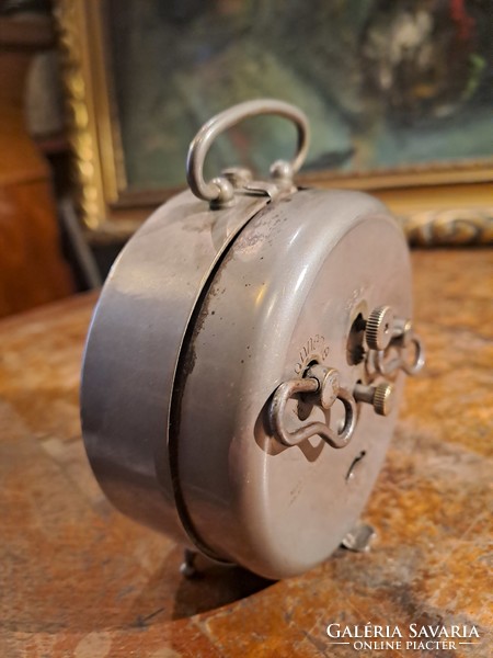 Original French jazz alarm clock circa 1920