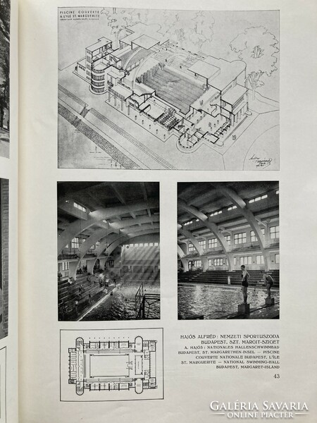 New Hungarian architectural art. II. Vol., 1938 - Kozma, Irsy, Málna with Bauhaus buildings