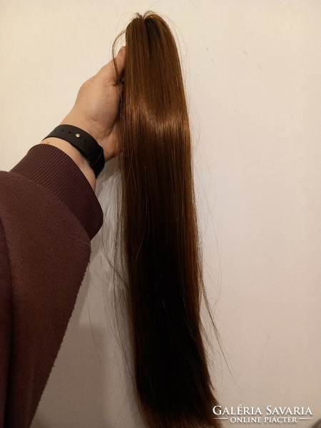 New brown ponytail wig