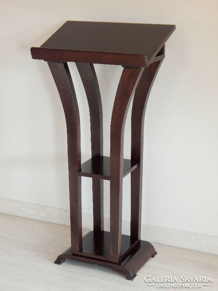 Art deco pulpit with cup holder. [M-14]