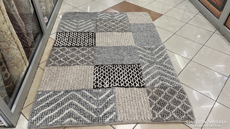 3447 Original Berber 100% wool handmade wool rug 135x195cm free courier