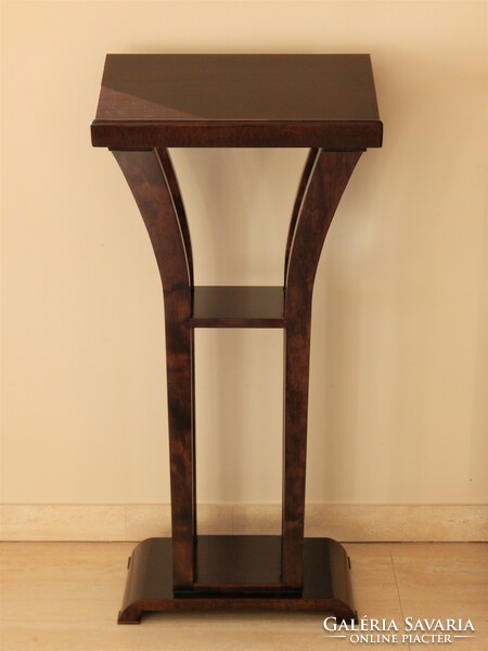 Art deco pulpit with cup holder. [M-14]