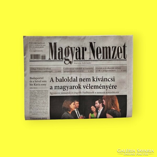 1968 April 19 / Hungarian nation / for birthday :-) original, old newspaper no.: 18194