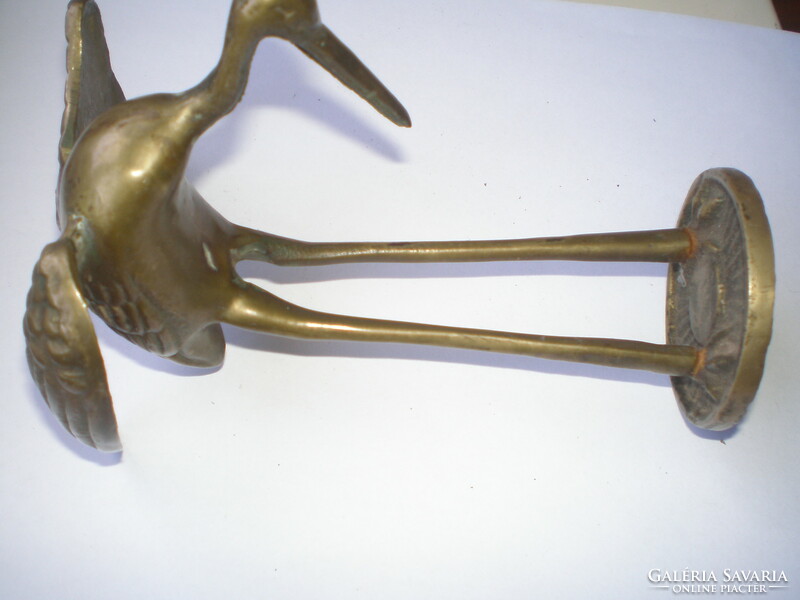 Brass bird 14 cm high