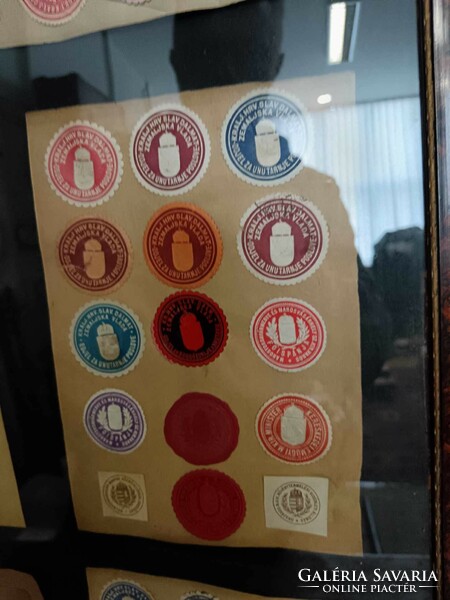 Levélzáró bélyegek, különböző országokból, 19. század végi, 20. század elejei gyűjtemény 2.