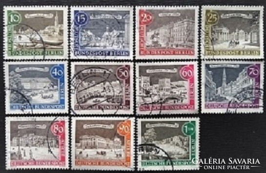 BB218-29p / Németország - Berlin 1962 A Régi Berlin bélyegsor pecsételt