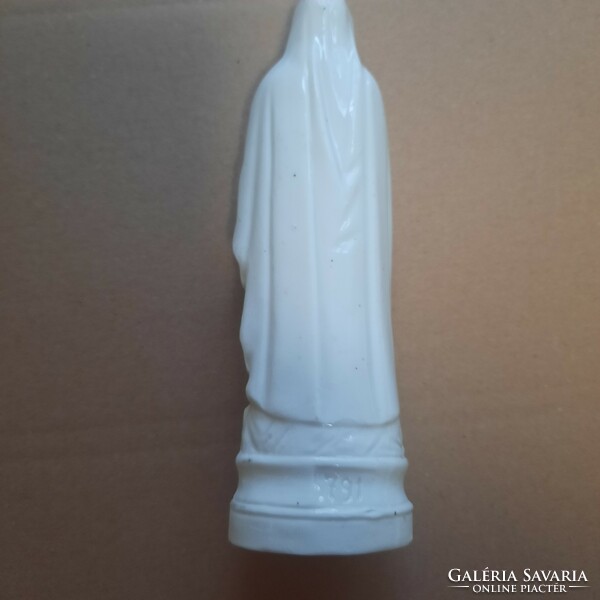 Notre dame de lourdes / Our Lady of Lourdes / porcelain statue favor object